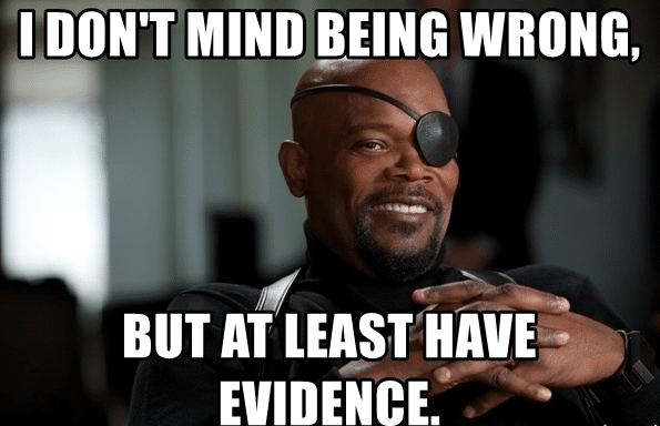 Mind the Evidence