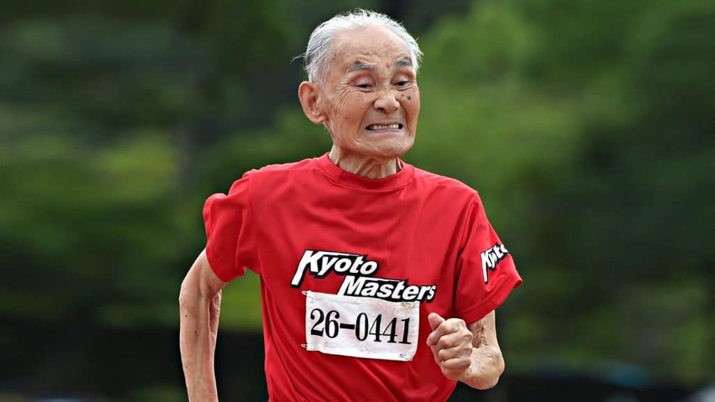 Japanese Centenarian Runner