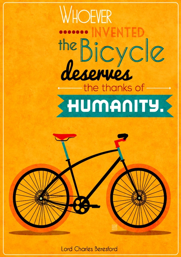 Bicycles are awesome!
